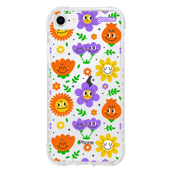 Capinha para celular  Cartoon Kawaii Smile Face