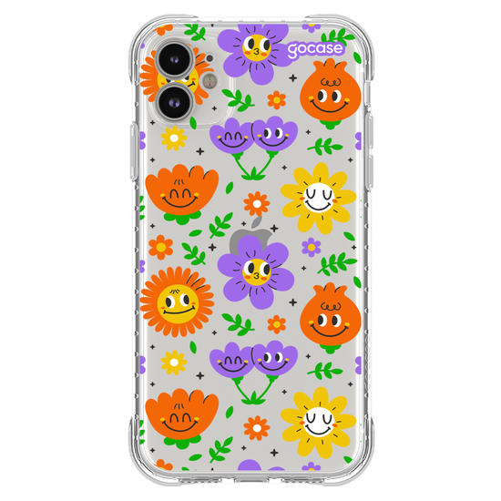 Capinha para celular  Cartoon Kawaii Smile Face