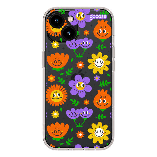 Capinha para celular  Cartoon Kawaii Smile Face