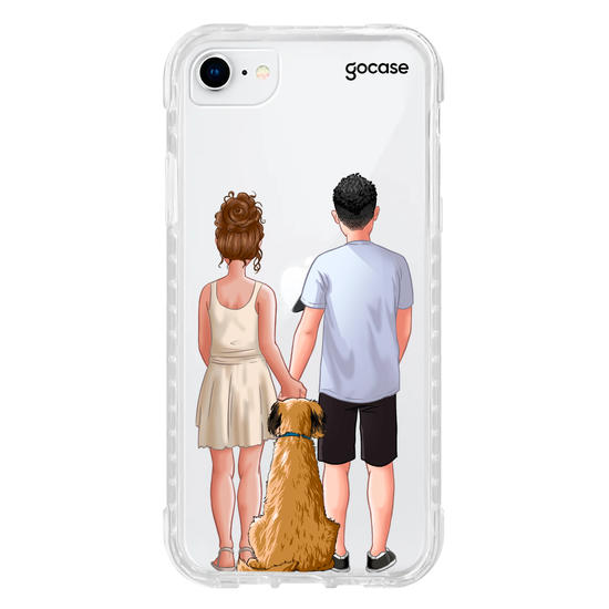 Capinha para celular Casal Com Pet
