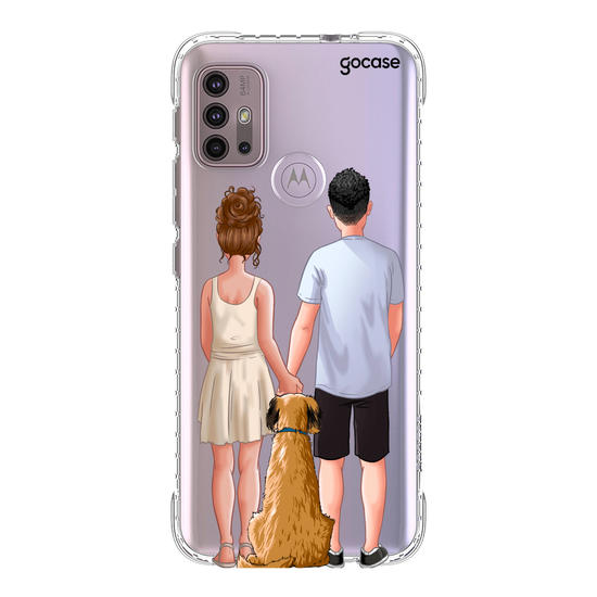 Capinha para celular Casal Com Pet