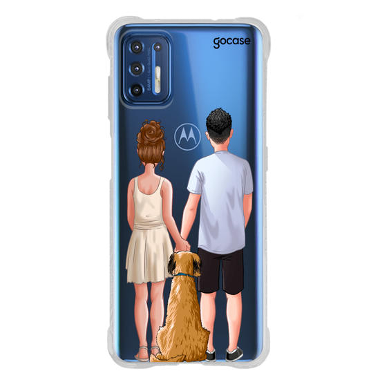 Capinha para celular Casal Com Pet