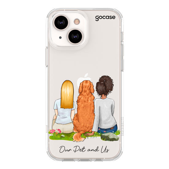 Couple & Pet 2 Phone Case