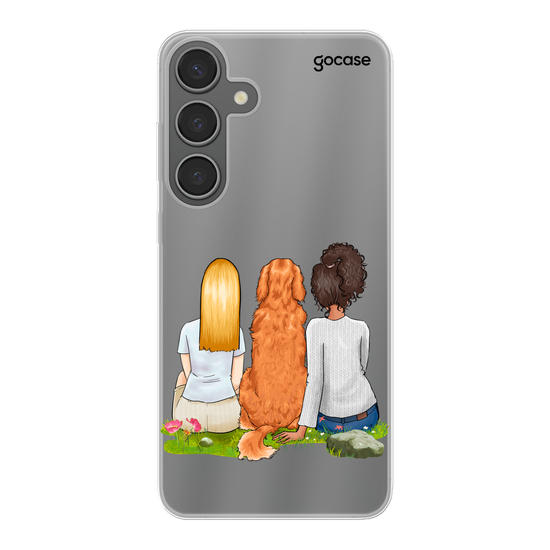 Couple & Pet 2 Phone Case