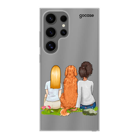 Couple & Pet 2 Phone Case