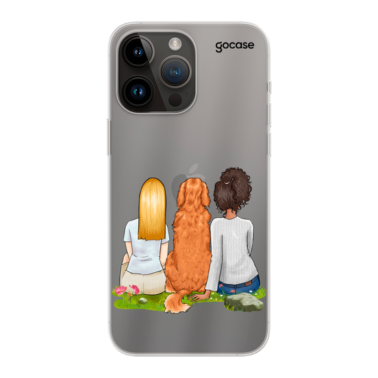 Couple & Pet 2 Phone Case