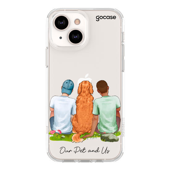 Couple & Pet 3 Phone Case