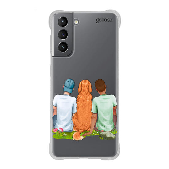 Capinha para celular Casal & Pet 3