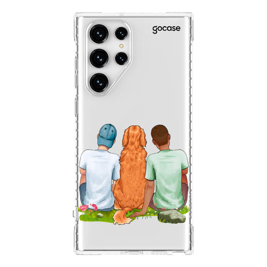 Capinha para celular Casal & Pet 3