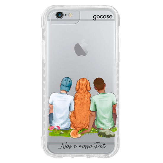 Capinha para celular Casal & Pet 3