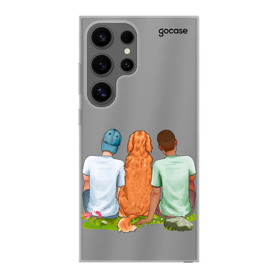 Couple & Pet 3 Phone Case