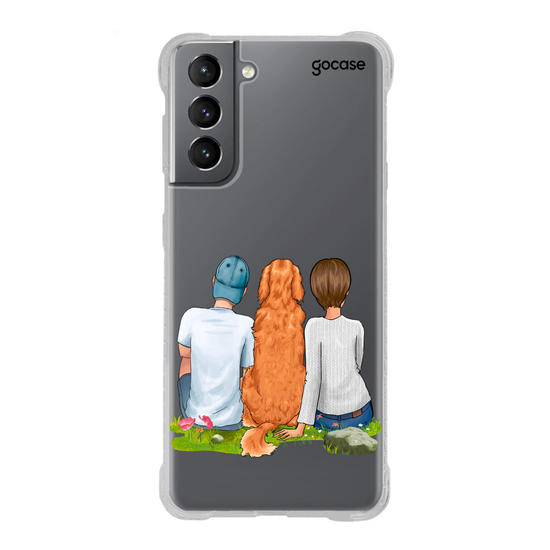 Capinha para celular Casal & Pet
