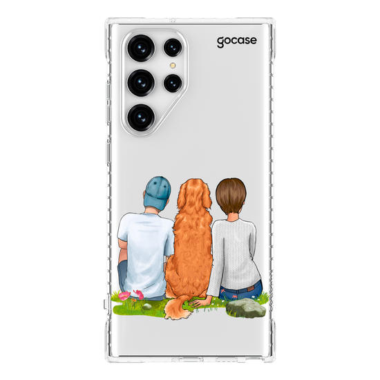 Capinha para celular Casal & Pet