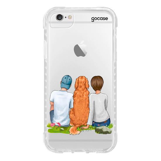 Capinha para celular Casal & Pet