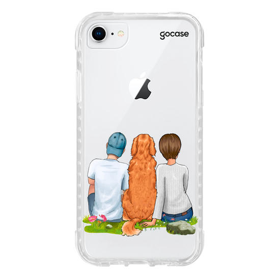 Capinha para celular Casal & Pet