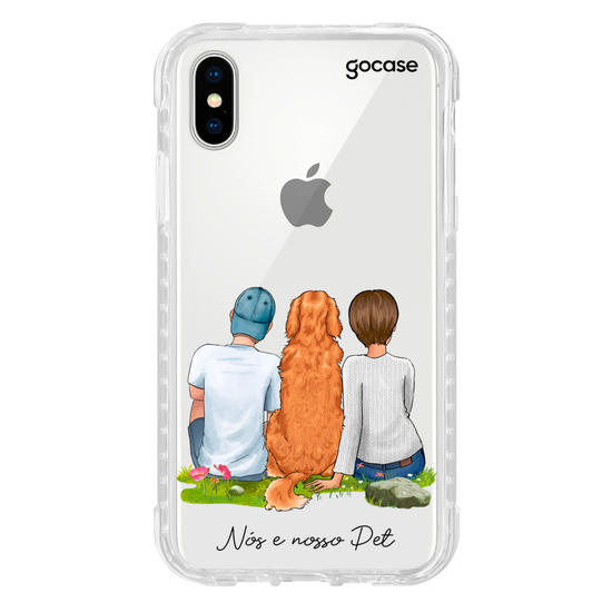 Capinha para celular Casal & Pet