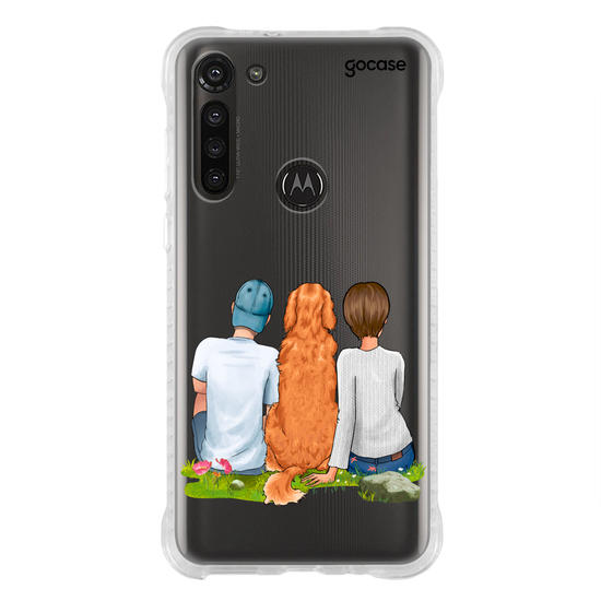 Capinha para celular Casal & Pet