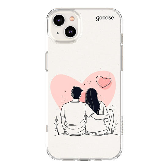 Capinha para celular  Casal Line - Linhas de Amor