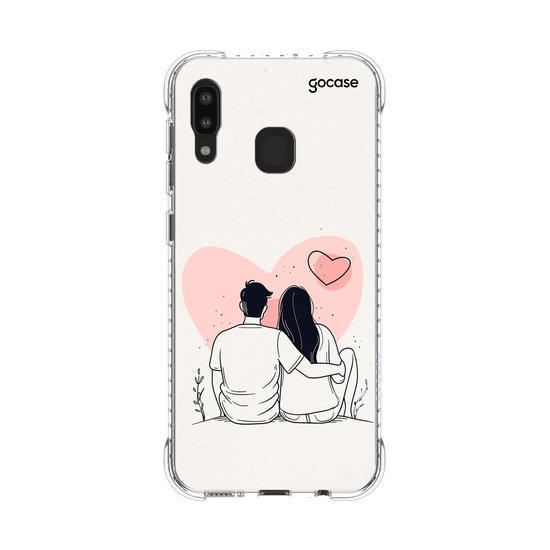Capinha para celular  Casal Line - Linhas de Amor