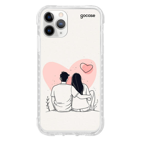 Capinha para celular  Casal Line - Linhas de Amor
