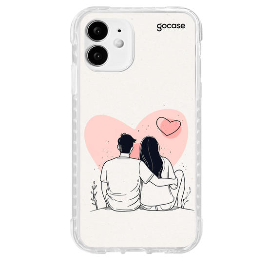 Capinha para celular  Casal Line - Linhas de Amor