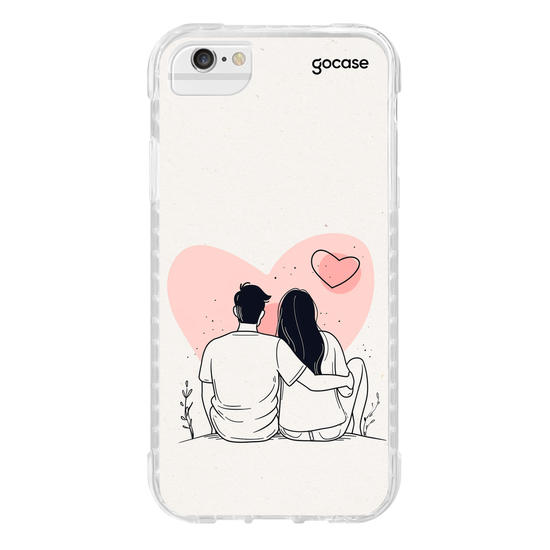 Capinha para celular  Casal Line - Linhas de Amor