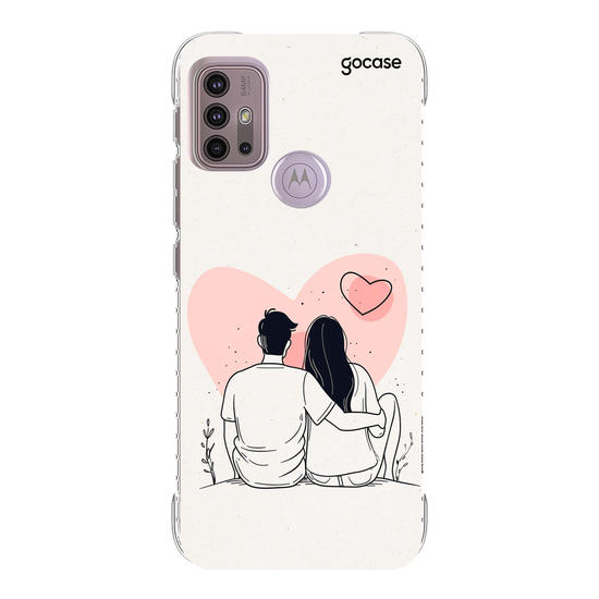 Capinha para celular  Casal Line - Linhas de Amor