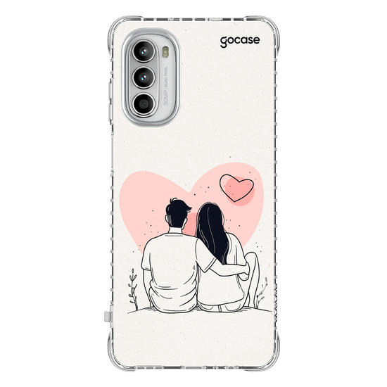 Capinha para celular  Casal Line - Linhas de Amor