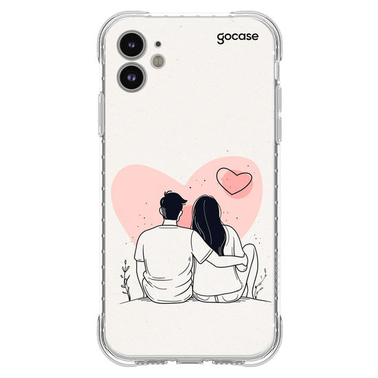 Capinha para celular  Casal Line - Linhas de Amor