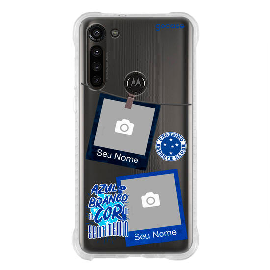 Capinha para celular Cruzeiro - Picture - Azul e Branco é a Cor do Sentimento Capinha para celular Cruzeiro - Picture - Azul e Branco é a Cor do Sentimento