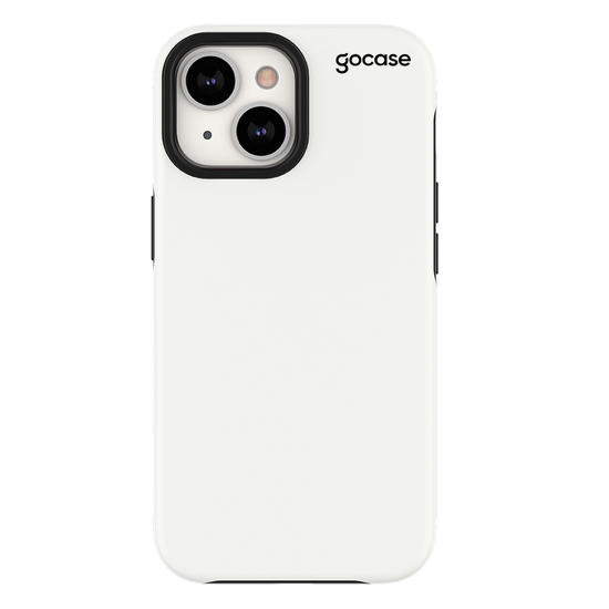 Capinha para celular Duo Preto e Branco - Clear