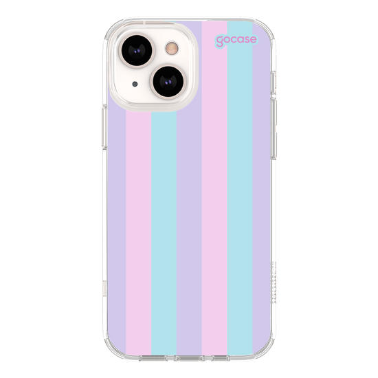 Capinha para celular Listras Tons Pasteis