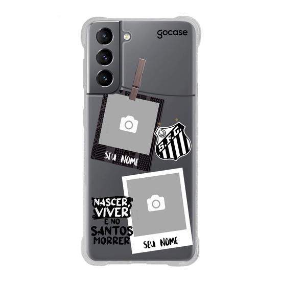 Capinha para celular Santos - Picture - Nascer, Viver e no Santos Morrer