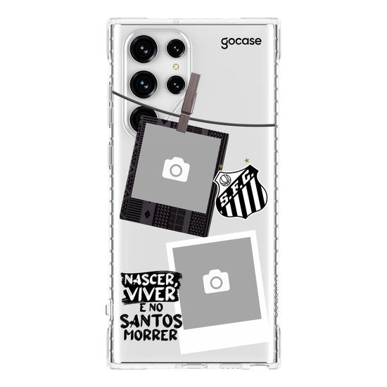 Capinha para celular Santos - Picture - Nascer, Viver e no Santos Morrer