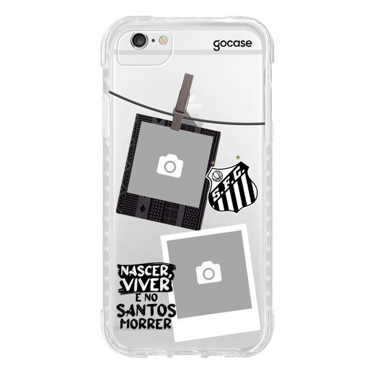 Capinha para celular Santos - Picture - Nascer, Viver e no Santos Morrer