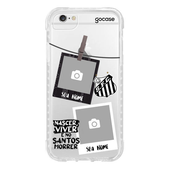Capinha para celular Santos - Picture - Nascer, Viver e no Santos Morrer