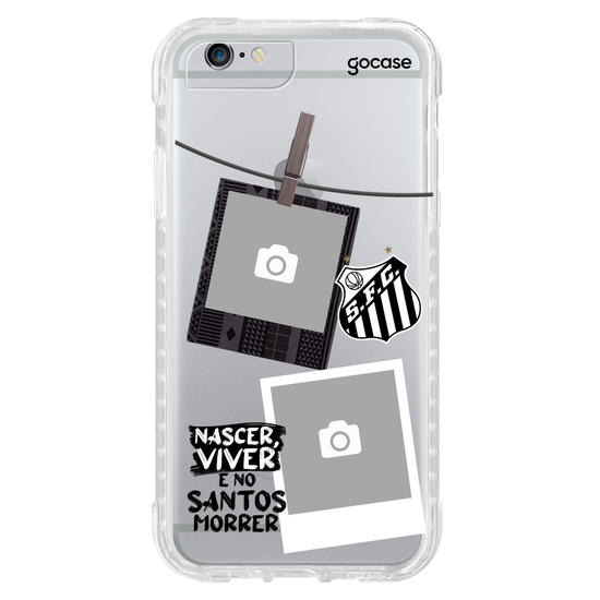 Capinha para celular Santos - Picture - Nascer, Viver e no Santos Morrer