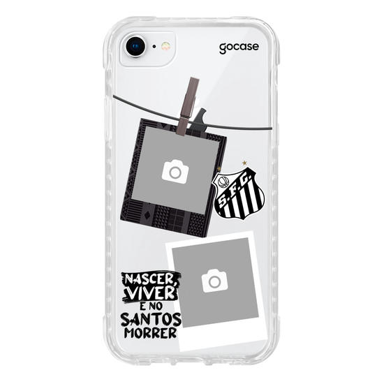 Capinha para celular Santos - Picture - Nascer, Viver e no Santos Morrer