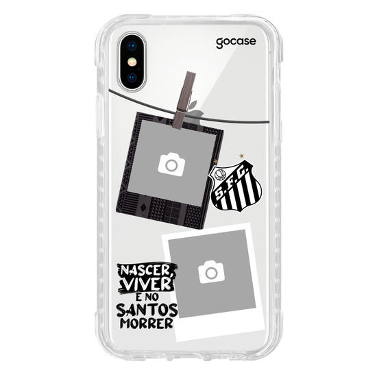 Capinha para celular Santos - Picture - Nascer, Viver e no Santos Morrer