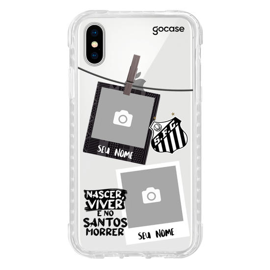 Capinha para celular Santos - Picture - Nascer, Viver e no Santos Morrer