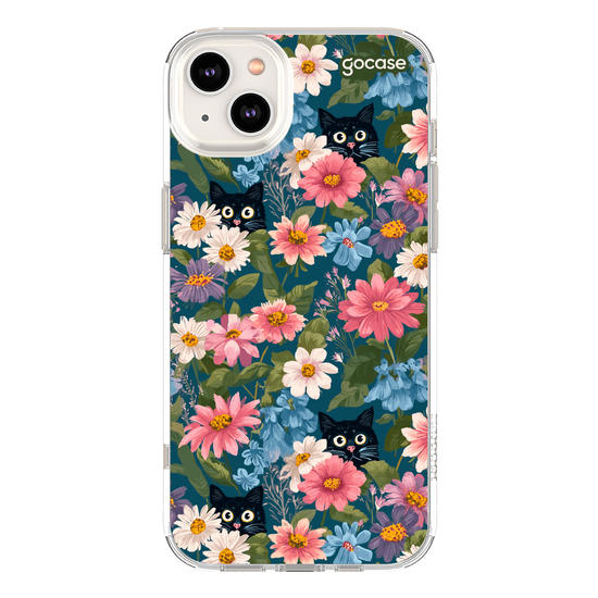 Capinha para celular  Cat Flowers