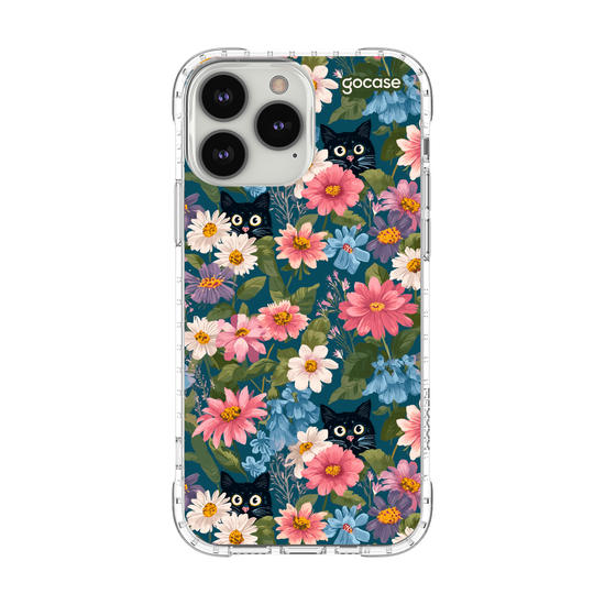 Capinha para celular  Cat Flowers