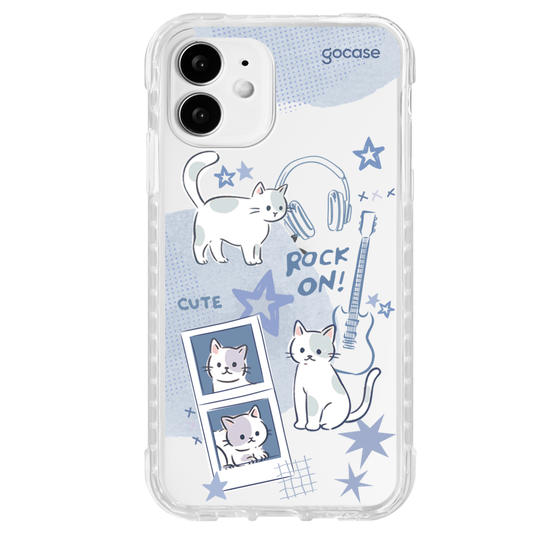 Capinha para celular Capinha Para Celular -  Cat Rock On