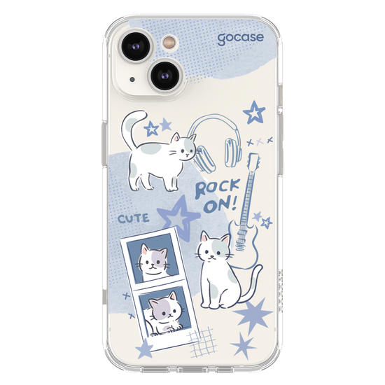 Capinha Para Celular -  Cat Rock On