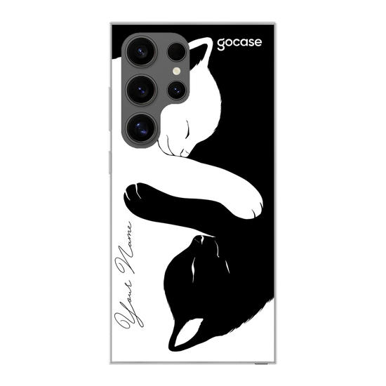 Cat Yin Yang Phone Case