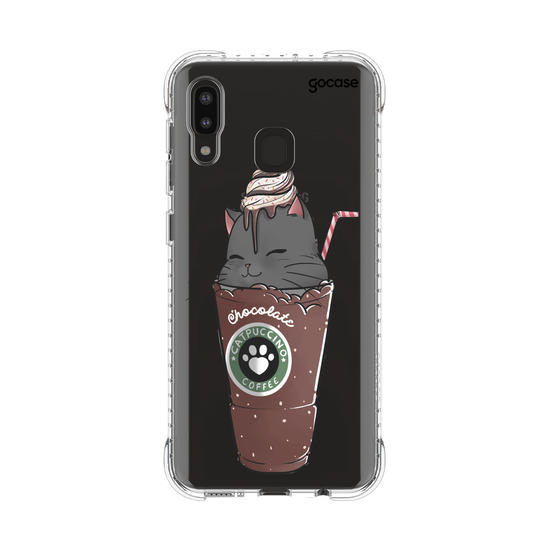 Capinha para celular Catpuccino