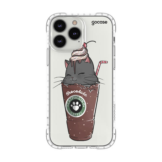 Capinha para celular Catpuccino