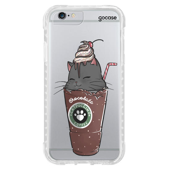 Capinha para celular Catpuccino