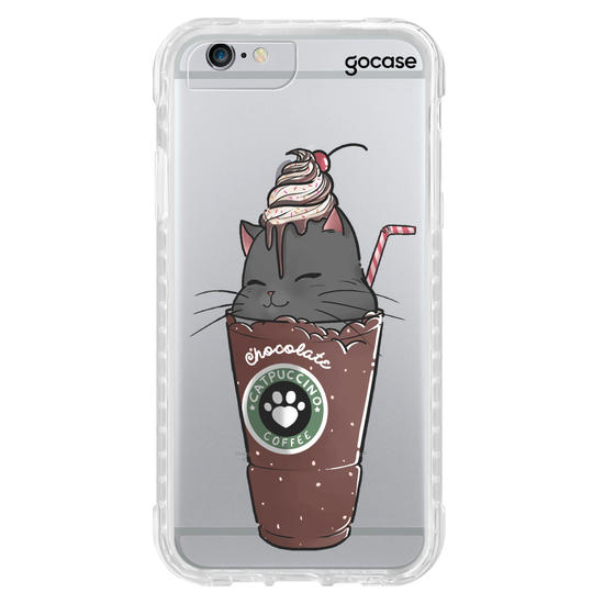 Capinha para celular Catpuccino