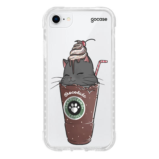 Capinha para celular Catpuccino